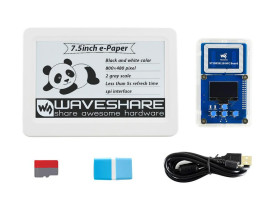 Waveshare 7.5inch NFC-Powered e-Paper V2 Evaluation Kit, Wireless Powering &amp; Data Transfer