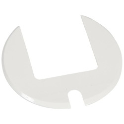 Plakietka przepustu biurkowego, biała kat. 6a 054061