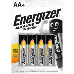 Energizer S8992 AA Cell Alkaline Power Batteries (Pack 4)