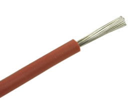 Przewód silikonowy 1x2,5mm2 - czerwony