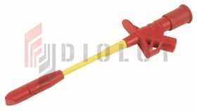 Chwytak z igłą, bezp. gn. 4mm CH168R 10A CAT III 1000V