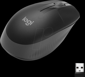 910-005905 Wireless Mouse, M190, black