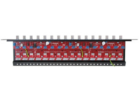 16-kanałowe zabezpieczenie przeciwprzepięciowe z separacją Video AHD,CVI,TVI serii EXT z transformatorem na skrętkę