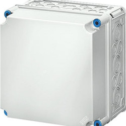 Puszka elektroinstalacyjna ścienna Poliwęglan 195 x 275 x 275mm Szary IP66 HENSEL