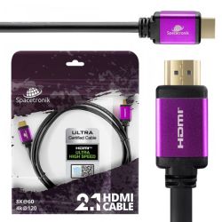 KABEL HDMI 2,1 8K 0,5M SH-SPR005 0,5M