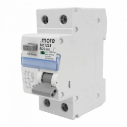 Wyłącznik różnicowo-prądowy z członem nadprądowym 2P B25A 30mA typAC