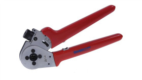 Zaciskarka Z Matrycą Czterotrzpieniową Do Zagniatania Styków Wtykowych...