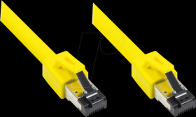 8080-200Y Patch cable Cat.8.1 S/FTP, 20m, yellow