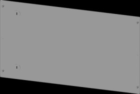 Separating plate, back, rectangular, sheet steel, (W x H x D) 600 x 300 x 1.5 mm, 8PQ5000-4BA43