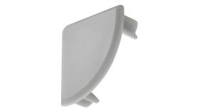 Zaślepka, Srebrna, Do Profilu Led 2195 Häfele Lighting, 83374822