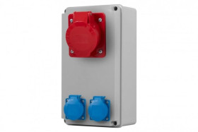 Rozdzielnica VERTICAL - gniazda 16A 5p, 2x230V