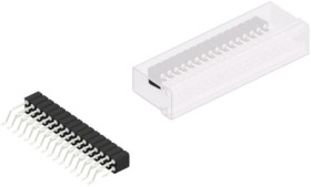 Socket header, 32 pole, pitch 2 mm, straight, BLY9SMD32SM