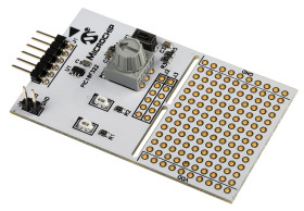 Narzędzie rozwojowe z kategorii mikrokontrolery PIC10 Microchip PIC10F32X Płyta rozwojowa MCU Mikrokontroler PIC