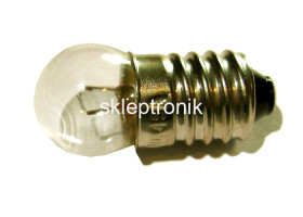 Żarówka E10 2,5V 0,2A