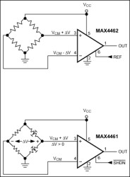 SOT23, 3V/5V, Single-Supply, Rail-to-Rail Instrumentation Amplifiers