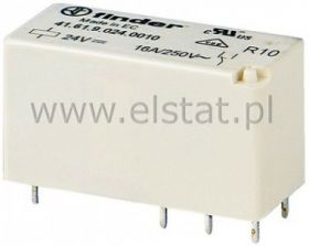 Przekaźnik Finder 41.61.9.012.0010 ( 12VDC, 16A 1P