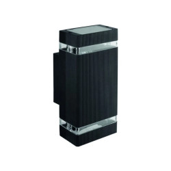 Oprawa elewacyjna OE-3C 2xGU10 IP54 230V CZARNA EC79034