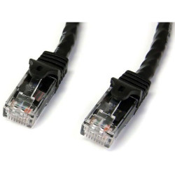 StarTech N6PATC2MBK 2m Black Snagless Cat6 UTP Patch Cable - ETL Verified
