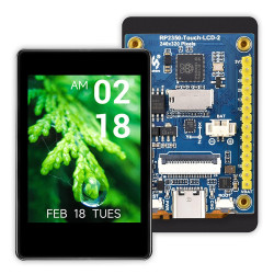RP2350 2" Capacitive Touch Display Dev Board with 6-Axis IMU