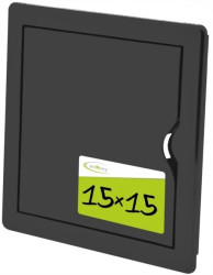 Drzwiczki rewizyjne ABS 150x150 15x15 grafitowe