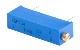 Potencjometr THT, 200kΩ, ±10%, ±100ppm/°C, 1/2W, 43P, Vishay