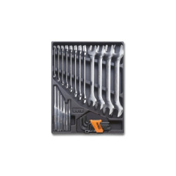 Zestaw narzędzi BETA Uniwersalne zastosowanie Punktak środkowy, klucze sześciokątne, klucze oczkowe otwarte, punktaki