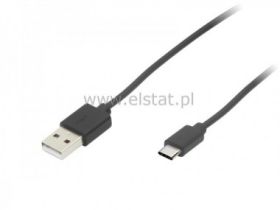 Kabel WT USB - WT USB typ C czarny 1m( 3.0)