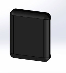 Obudowa wyświetlacza TW31.9 TEKO TW31.9 ABS czarny 252.5 x 210 x 40 1 szt.