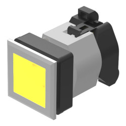 Element wykonawczy przycisku, Siłownik, do uzytku z: Urządzenia przełączające, Czarny, Utrzymane