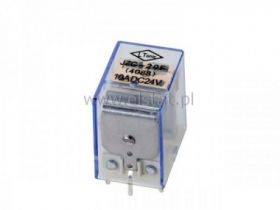 Przekaźnik 1 x styk przeł. 24V 10A JZC 20F