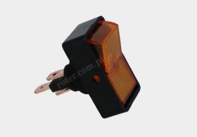 Przeł. samoch. ASW-11D żółty 12V/20A