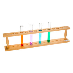 Eisco Wooden Test Tube Rack 12 Holes