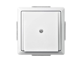 MERTEN D-LIFE Płytka czołowa wyjścia kablowego biel polarna MTN299319 SCHNEIDER ELECTRIC