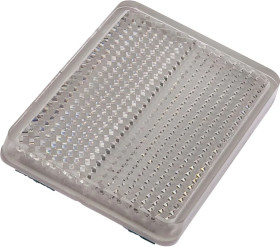 Akcesoria optyczne, odbłyśnik, 8x80x54mm, samoprzylepny, PMMA+PMMA, polaryzowany, AO000017