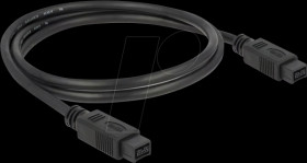 82598 Delock Cable FireWire 9 pin male > 9 pin male 1 m