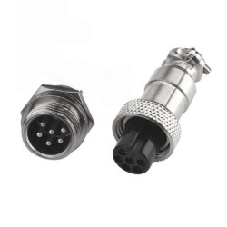 GX12 Industrial Aviation Connector Set - Plug & Socket