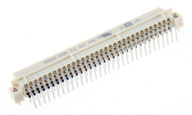 Złącze DIN 41612 64 -pinowe 2 -rzędowe raster: 2.54mm Żeński 09734646804