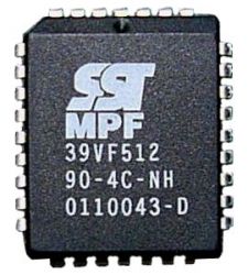 Pamięć FLASH 39VF512 SST PLCC32 (SMD)