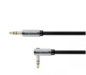 Przyłącze Jack 3.5mm stereo kątowy 1m