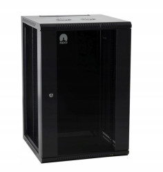 Szafa wisząca RACK 19 cali 22U 450mm czarna NEKU TS BOX