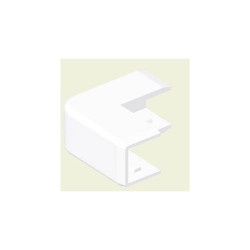 KOPOS 8676 HB Cable Duct Outside Corner White RAL 9003 1 Piece Exterior Angle
