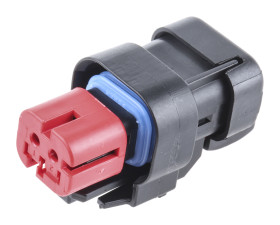 Złącze samochodowe 2-pinowe TE Connectivity -rzędowe Żeński AMPSEAL 16 Montaż na kablu Obudowa złącza samochodowego
