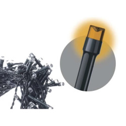 Lampki choinkowe XMAS classic TIMER 3,6W 80LED 8m IP44 bursztynowy / vintage D4AV02