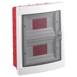 Rozdzielnica podtynkowa 2x8 2-Rzędowa 16-Modułowa IP40 Drzwi Transparentne 90912016 Viko by Panasonic