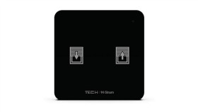 Sinum Wz-02 Włącznik Rolet Kolor Czarny