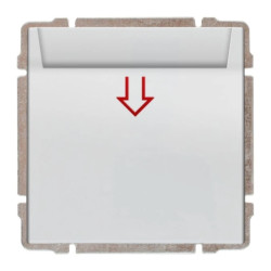 KOS66 Łącznik hotelowy z czytnikiem kart biały 660460