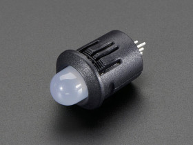 8mm Plastic Bevel LED Holder - Pack of 5 [discontinued]