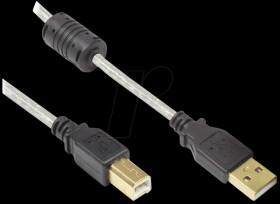 2510-2TQ USB 2.0 male A &gt; male B, 1,8m