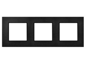 ARIA Ramka 3 potrójna szczotkowany antracyt R-3UAC/64/25 OSPEL