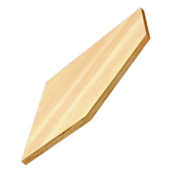 Sealey APMS60PW Pressed Wood Worktop for Modular Corner Cabinet 865mm